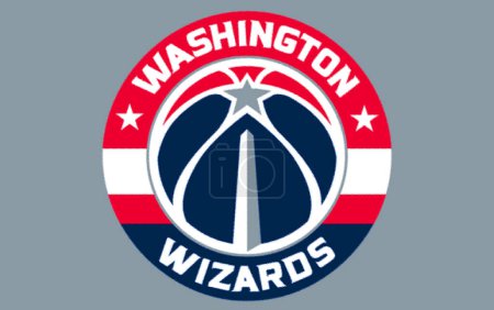 Téléchargez les photos : Logotype of Washington Wizards basketball sports team - en image libre de droit