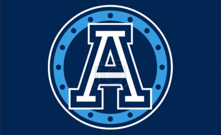 Photo for Logotype of Toronto Argonauts Canadian football sports team - Royalty Free Image