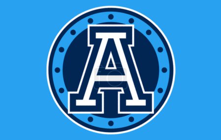 Foto de Logotype of Toronto Argonauts Canadian football sports team - Imagen libre de derechos