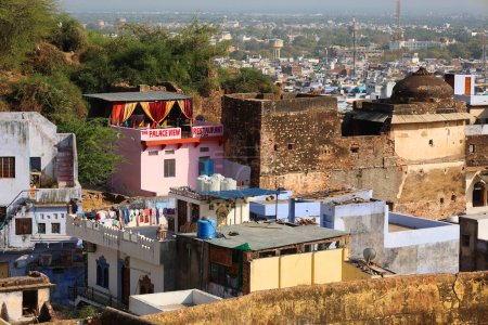 Photo for BUNDI RAJASTHAN INDIA - 02 17 2023: Bundi town cityscape beautiful view, Rajasthan, India - Royalty Free Image
