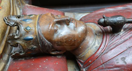 Foto de LONDRES REINO UNIDO 06 17 2023: Enrique II de Inglaterra fue rey de Inglaterra desde 1154 hasta su muerte en 1189. En varios momentos de su vida, controló Inglaterra. - Imagen libre de derechos