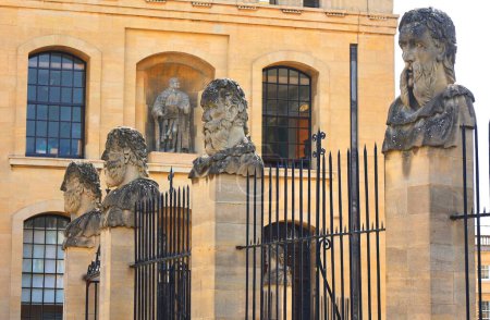 Téléchargez les photos : OXFORD ROYAUME-UNI 06 20 2023 : Beaux détails architecturaux dans la vieille ville - en image libre de droit