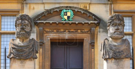 Téléchargez les photos : OXFORD ROYAUME-UNI 06 20 2023 : Beaux détails architecturaux dans la vieille ville - en image libre de droit