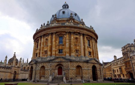 Photo for The Radcliffe Camera building on the Oxford University campus, created in 1737-49, to house the Radcliffe Science Library. - Royalty Free Image