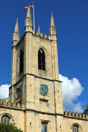 Téléchargez les photos : WINDSOR, ROYAUME-UNI 06 19 2023 : La première église St. John the Baptist a été érigée à New Windsor sous le règne du roi normand Henry Ier au début du XIIe siècle - en image libre de droit