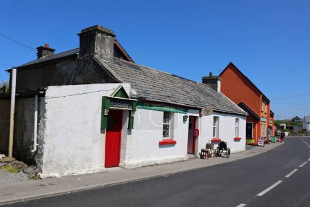 Photo for DOOLIN, REPUBLIC OF IRELAND 05 29 2023: Doolin is a coastal village in County Clare, Ireland, on the Atlantic coast. - Royalty Free Image