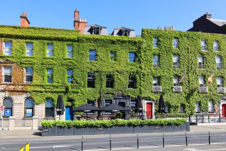 Photo for DUBLIN REPUBLIC OF IRELAND 05 28 2023: Ireland has a long history of vernacular architecture, where 9,000-year-old traditions of house-building were passed from one generation to the next - Royalty Free Image