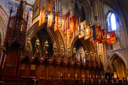 Photo for DUBLIN REPUBLIC OF IRELAND 05 28 2023: Saint Patrick's Cathedral is one of two cathedrals of Church of Ireland in Dublin and was founded in 1191 - Royalty Free Image