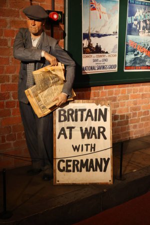 Foto de El 4 de agosto de 1914, Gran Bretaña declaró la guerra a Alemania. Aunque la guerra había estado ocurriendo oficialmente durante unos días, los acontecimientos previos habían estado ocurriendo durante un tiempo.. - Imagen libre de derechos