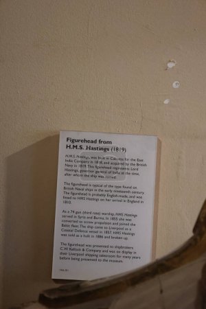 Photo for Plaque with information about historical facts in museum - Royalty Free Image
