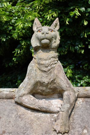 Photo for CARDIFF WALES UNITED KINGDOM 06 17 2023: Animal Wall is a sculptured wall depicting 15 animals in the Castle Quarter of the city centre of Cardiff, Wales. - Royalty Free Image