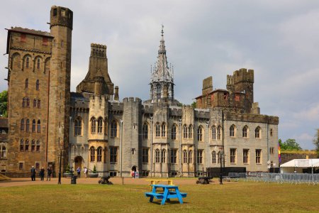 Photo for CARDIFF WALES UNITED KINGDOM 06 17 2023: Cardiff Castle - Royalty Free Image