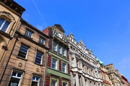 Photo for Beautiful architecture and street view in Liverpool, UK - Royalty Free Image