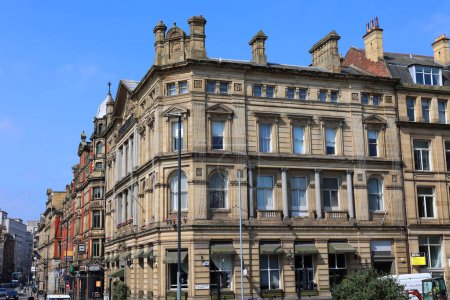 Foto de Hermosa arquitectura y vista a la calle en Liverpool, Reino Unido - Imagen libre de derechos