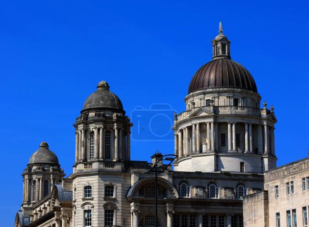 Photo for Beautiful architecture and street view in Liverpool, UK - Royalty Free Image