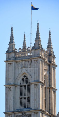 Téléchargez les photos : LONDRES ROYAUME-UNI 06 19 2023 : L'abbaye de Westminster, officiellement appelée la Collégiale Saint-Pierre de Westminster, est une église anglicane de la ville de Westminster. - en image libre de droit