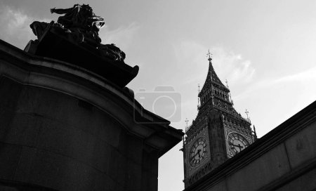 Photo for LONDON UNITED KINGDOM - 06 19 2023: Big Ben is the nickname for the Great Bell of the clock of Palace of Westminster in London - Royalty Free Image