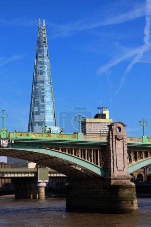 Photo for LONDON UNITED KINGDOM - 06 19 2023: Shard London Bridge, it is the tallest building in the European Union. - Royalty Free Image