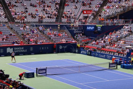 Photo for MONTREAL, QUEBEC, CANADA - 08 08 23: Rogers cup. National Bank Open presented by Rogers - Royalty Free Image
