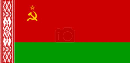 Téléchargez les photos : Drapeau de la République socialiste soviétique de Biélorussie - en image libre de droit