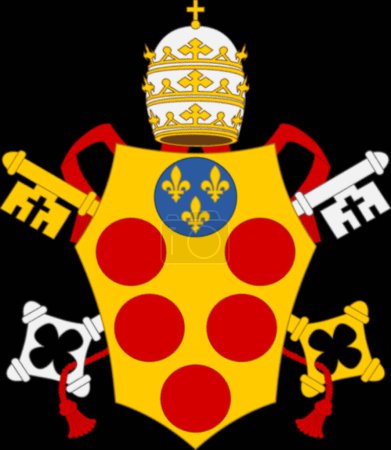 Téléchargez les photos : Armoiries du Pape Pie IV, né Giovanni Angelo Medici - en image libre de droit