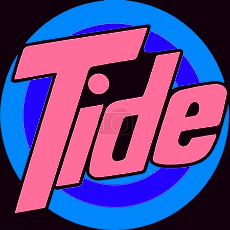 Photo for CIRCA 1960: Pop art of Tide is an American brand of laundry detergent manufactured and marketed by Procter and Gamble. Introduced in 1946 - Royalty Free Image