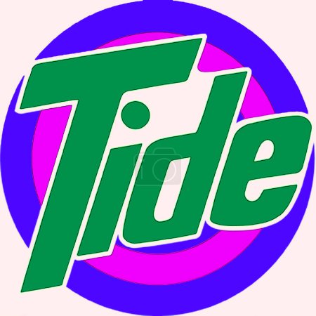 Foto de CIRCA 1960: Pop art of Tide es una marca estadounidense de detergente para ropa fabricado y comercializado por Procter and Gamble. Introducido en 1946 - Imagen libre de derechos