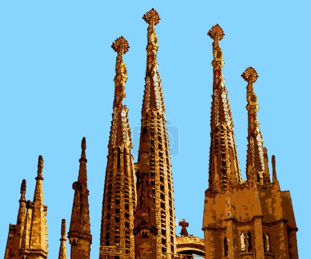 Photo for The famous Barcelona cathedral in Spain, Barcelona - Royalty Free Image