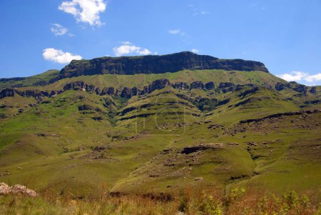 beautiful landscape of Lesotho, officially Kingdom of Lesotho, landlocked country and enclave, surrounded by the Republic of South Africa