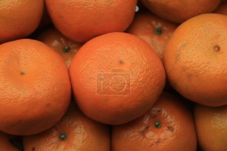 Photo for Fresh mandarin oranges texture - Royalty Free Image