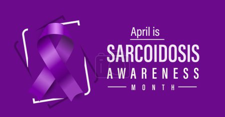 Monat des Sarkoidose-Bewusstseins. Entzündliche Erkrankung, die zu Granulomen im Körper führt. Jedes Jahr im April beobachtet.