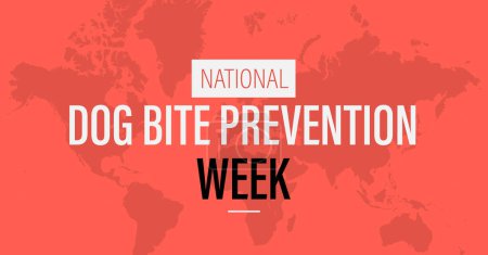 National dog bite prevention week. Protection against canine attacks campaign. Observed in April.