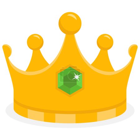 Illustration for Crown Royalty, Symbol of power - Royalty Free Image