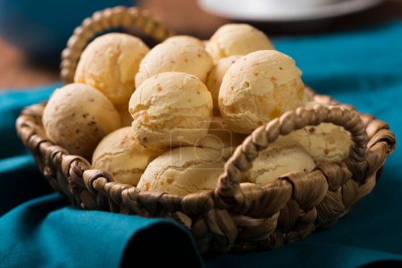 Photo for Cheese bread, traditional Brazilian snack. - Royalty Free Image