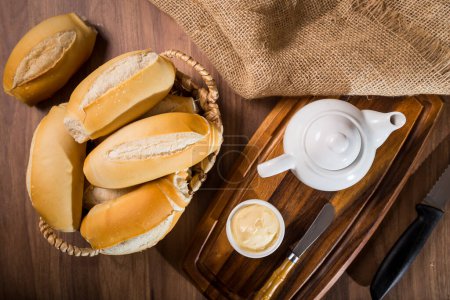 Téléchargez les photos : Pain français, pain traditionnel brésilien. - en image libre de droit