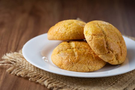 (Broa de Milho) - Cookies traditionnels brésiliens.