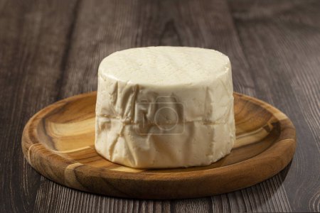 Brazilian Traditional white cheese, known as "queijo minas".