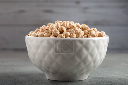 Photo for Raw chickpeas in the bowl. - Royalty Free Image