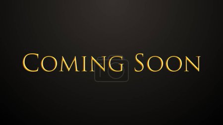Photo for Coming Soon Animated Title. New Arrival, Release, Teaser Concept on Typewriter - Royalty Free Image