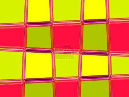 Foto de Fondo abstracto de cubos geométricos fondo color - Imagen libre de derechos