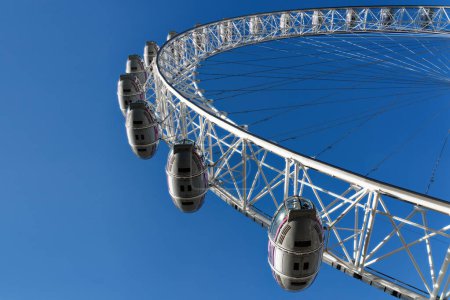 Foto de Londres ojo rueda hito atracción turística panorámica - Imagen libre de derechos