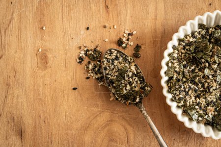 Photo for Furikake - traditional japanese spice. High quality photo - Royalty Free Image
