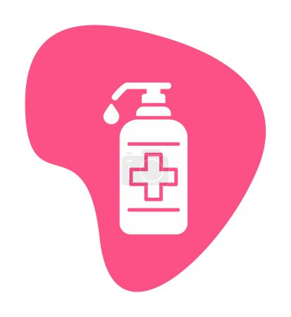 Illustration for Vector illustration of Sanitizer  icon - Royalty Free Image