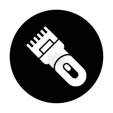 Téléchargez les illustrations : Illustration vectorielle icône rasoir électrique - en licence libre de droit