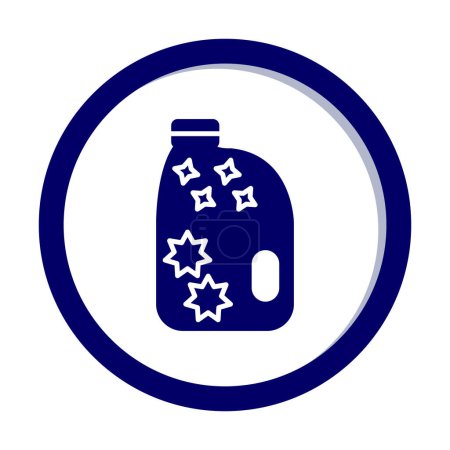 Ilustración de Vector ilustración de botella icono plano - Imagen libre de derechos