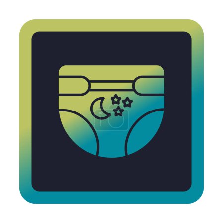diaper icon vector illustration