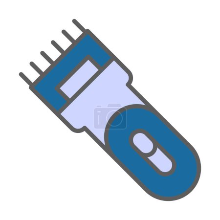 Illustration for Electric Shaver icon vector illustration - Royalty Free Image