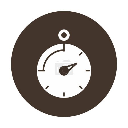 Ilustración de Reloj, ilustración del vector del icono del temporizador - Imagen libre de derechos