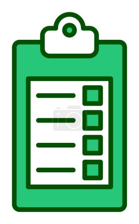 Illustration for Simple Clipboard icon, vector illustration - Royalty Free Image