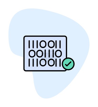 Illustration vectorielle de l'icône du point final